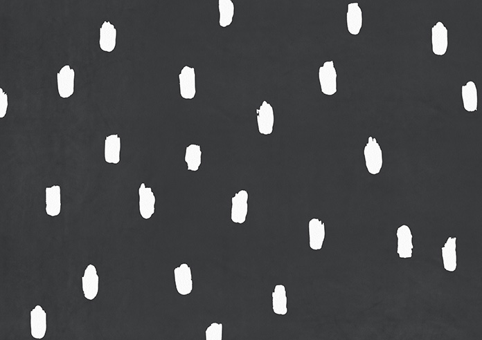 Ink Spots, Black and White - Twist&Fit Roman Blind - Image 7